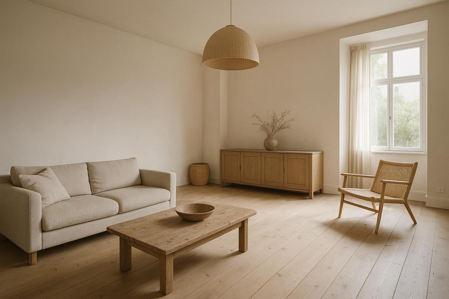 Moderne Wohnung mit offenem Wohnbereich