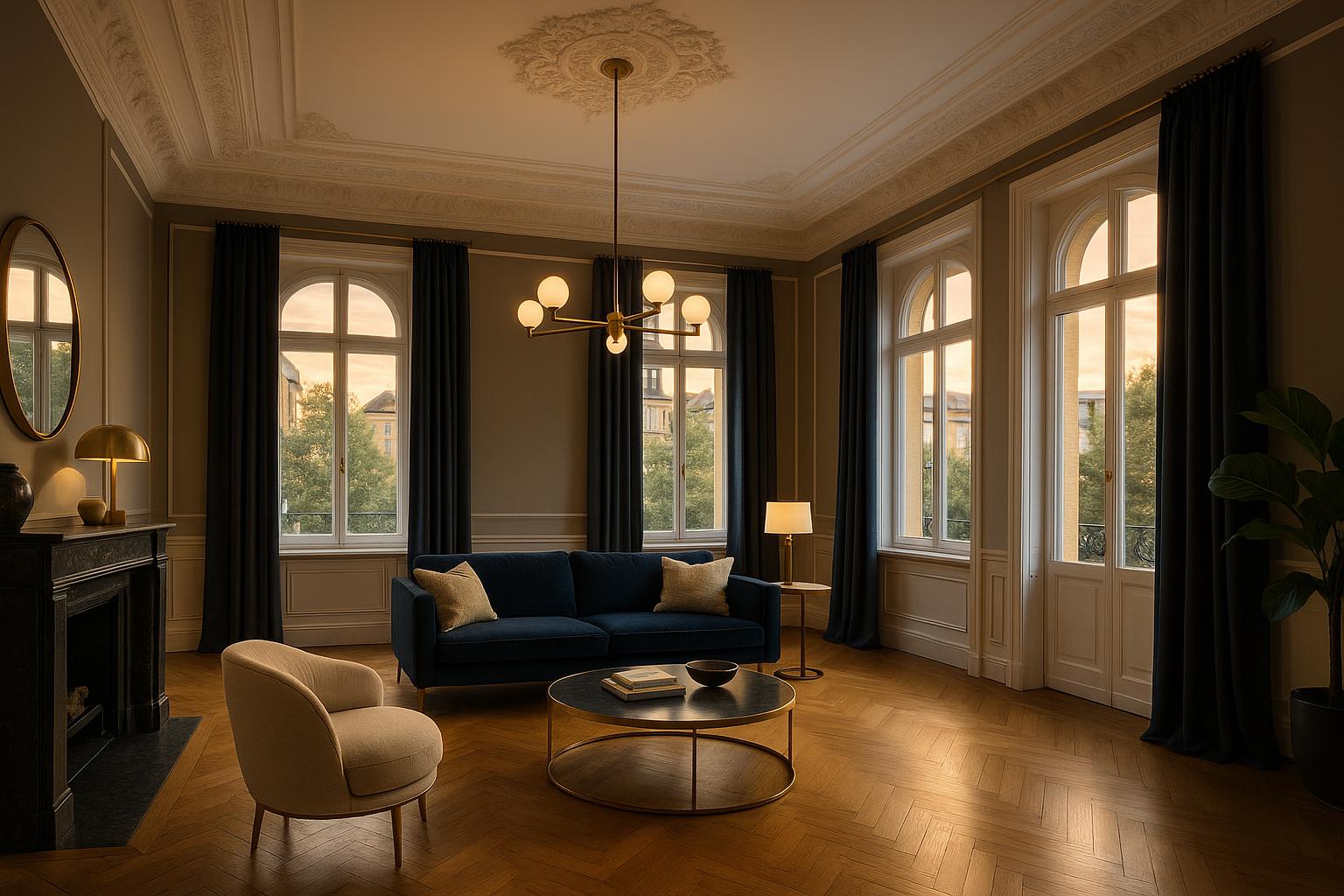 Hochwertiges Interieur